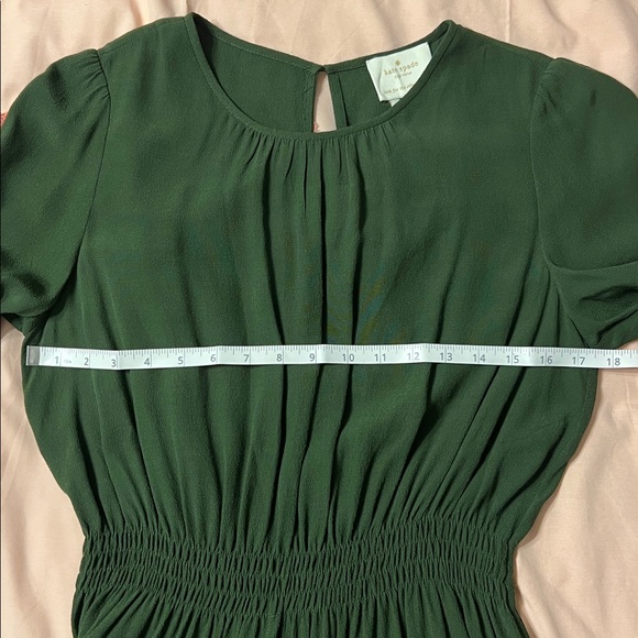 Kate Spade New York Forest Green Midi Dress | Size 8 - Picture 6 of 13
